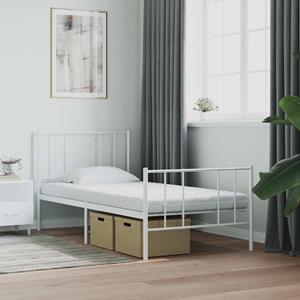 vidaXL Schuimmatras 7 zones hardheid 20 ILD 80x210 cm wit