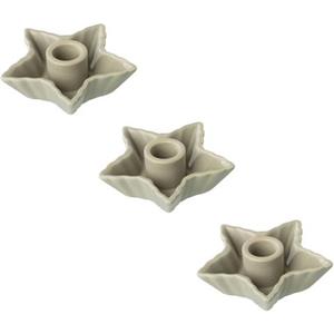 Creativ deco Kandelaar Kerst versiering (3 stuks)