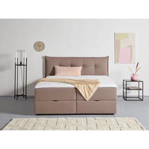 Andas Boxspring Lichtgewicht inclusief bedkist & topmatras, in 4 breedten en 2 hardheden