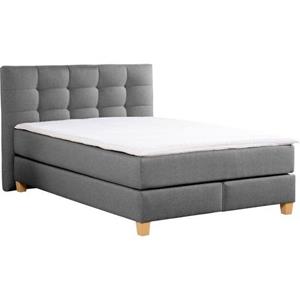Home affaire Boxspring Moulay incl. topmatras, in extra lang 220 cm, 3 hardheden, ook in h4