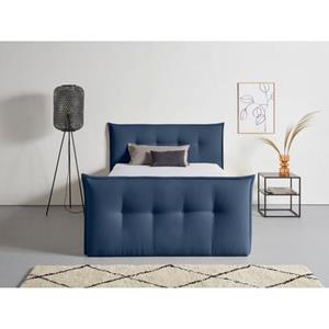 Andas Boxspring Lichtgewicht inclusief voetbord, bedkist & topmatras, in 4 breedten en 2 hardheden