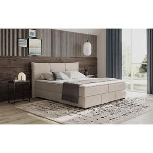 INOSIGN Boxspring Brewdley met bedkist, incl. matras Topmatras en sierkussen, in verschillende hardheden beschikbaar