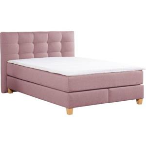 Home affaire Boxspring Moulay incl. topmatras, in extra lang 220 cm, 3 hardheden, ook in h4