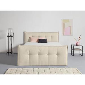 Andas Boxspring Lichtgewicht inclusief voetbord, bedkist & topmatras, in 4 breedten en 2 hardheden