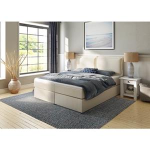Home affaire Boxspring Lysann 5-voudig verstelbaar hoofdbord, in 4 breedten, 3 matrassoorten
