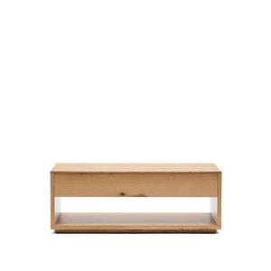 Kave Home Salontafel Alguema Eiken, 120 x 60cm - Bruin