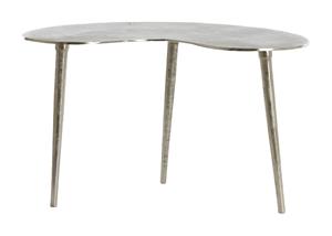 Light & Living Organische Bijzettafel Linos 67 x 49cm - Nikkel
