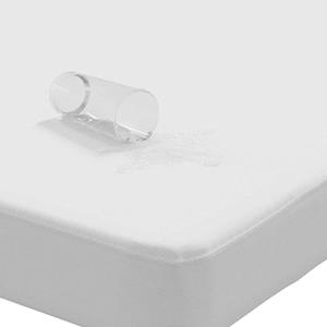 vidaXL Matrasbeschermer waterdicht 90x220 cm wit