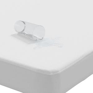 vidaXL Matrasbeschermer waterdicht 120x200 cm wit