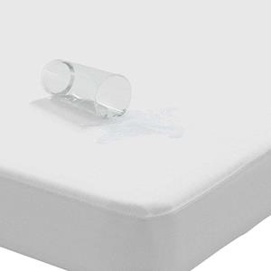 vidaXL Matrasbeschermer waterdicht 180x220 cm wit