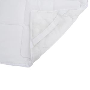 vidaXL Matrasbeschermer 80x200 cm wit