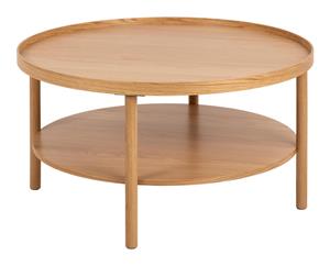 Bendt Ronde Salontafel Jazzmen Eiken, 80cm - Naturel