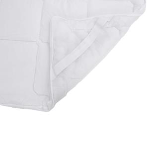 vidaXL Matrasbeschermer 120x220 cm wit