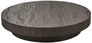 Shield too salontafel mdf donkerbruin 20xo100cm