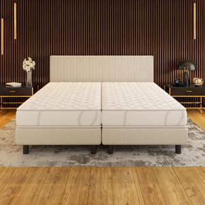 Dekbed Discounter Matras Hotel Deluxe - 180x220 cm met Pocketvering Kern - Van  - Comfort: Medium - 