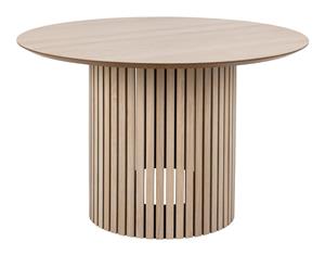 Bendt Ronde Eettafel Sharalyn Eiken, 120cm - Wit