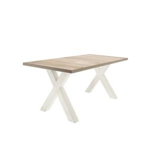 Mäusbacher Eettafel Mister met lade (160-210 cm), frame in x-model