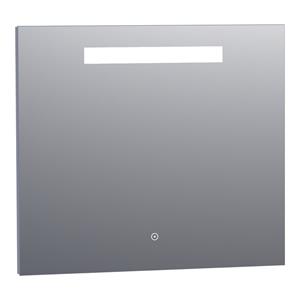 Brauer Garnet rechthoekige spiegel met verlichting 80x70cm