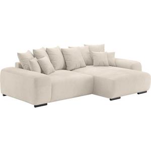 Home affaire Hoekbank Riveo Slaapbank met EasyBett-slaapsysteem, bedlade en topper