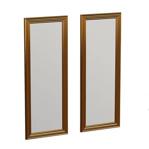 Set van 2 wandspiegels Candy rechthoekig |