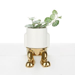 Balvi bloempotje Mr. Dangly gold edition