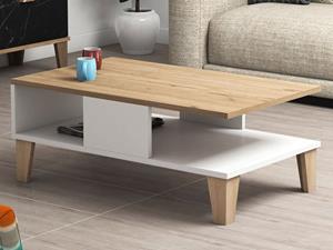 Mobistoxx Salontafel SUMONIA eik/wit