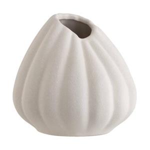 Leen Bakker Vaas Sereen - off-white - keramiek - 12,7xØ13,5 cm