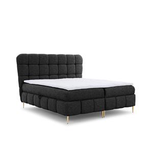 NADUVI Collection Boxspring Loran in bouclé met opbergruimte 160 x 200 cm | 