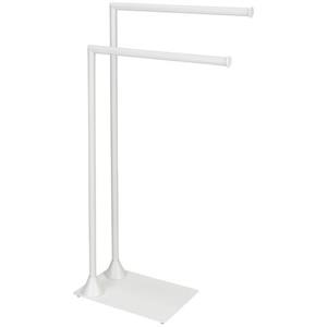 Wenko Handtuchständer 'Hella' matt weiß 2 Stangen 43,5 x 20 x 78,5 cm