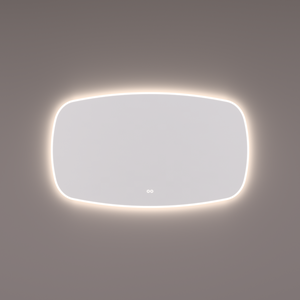 HIPP design 19000 deens ovale spiegel 140x75cm met LED verlichting en verwarming