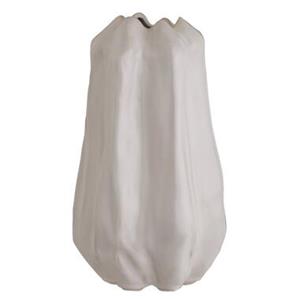 Leen Bakker Vaas Fleurie - off-white - stoneware - 34,8x19,5x19 cm