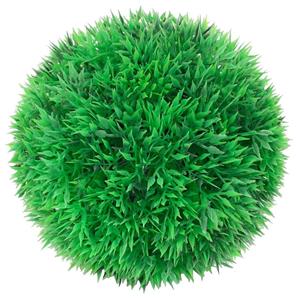 vidaXL Kunstbuxusballen met LED-verlichting 4 st 12 cm groen