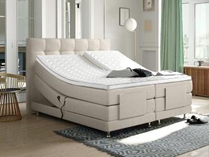 Dreamhouse - Arizona Elektrische Boxspring - Beige - 160 x 200 / zonder montage