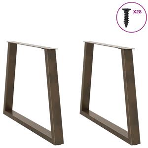 vidaXL Eettafel rechthoekig 240x100x74 cm massief eikenhout lichtbruin