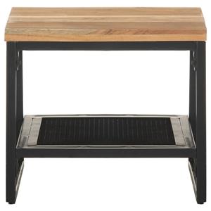 vidaXL Bijzettafel 40x40x35 cm massief acaciahout