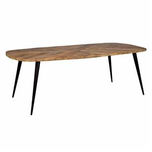 Tower Living Deens Ovale Eettafel Giovanni Mangohout, 240 x 110cm - Naturel - Ovaal