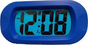 Balance time LCD - Wekker - Rubber - Kobalt Blauw