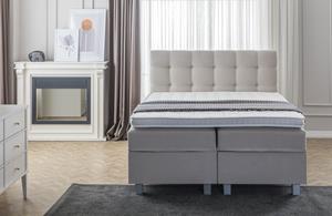 Dreamhouse - Big Storage Boxspring - Beige - 160 x 200 / Zonder montage