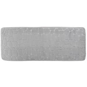 Tendance Badmat Pebble - Memory Foam - extra lang - lichtgrijs - 120cm -
