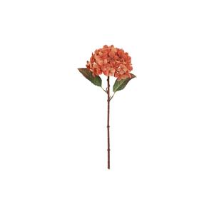 Countryfield Kunstbloem Aletta Hydrangea Oranje 14x14x40cm