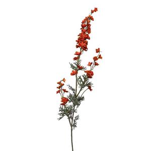 Roberts Collection Kunstbloem Delphinium/Ridderspoor85cm Oranje