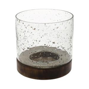 HBX natural living Kaarshouderhouder Bubbels Spazzol H16D17 Zwart