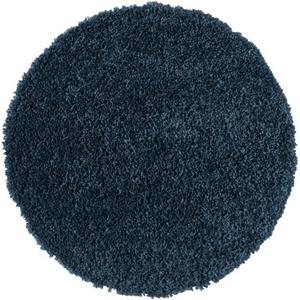 My home Vloerkleed Banji Uni-kleuren, zacht en fluffy, ook als rechthoekig verkrijgbaar