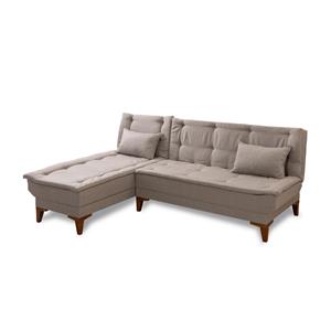 Atelier Del Sofa Hoekslaapbank Santo links linnen | 