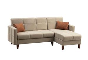 Atelier Del Sofa Hoekslaapbank Polya rechts bouclé | 