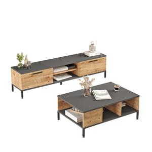Kalune Design TV-meubelset Orlando met salontafel | 