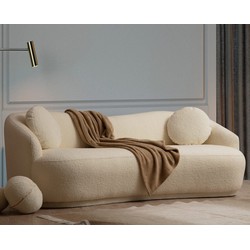 Atelier Del Sofa 3-zitsbank Ancona bouclé | 