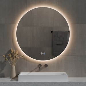 Best Design Aldora ronde spiegel 120cm met LED verlichting en verwarming