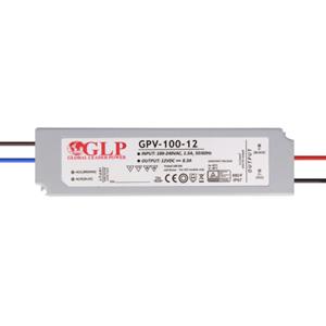 GLP LED Trafo 100 Watt - 12VDC - 8,3A - GPV-100-12