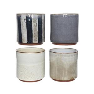 Decoris Bloempot Terracotta Ø13x12.5cm Naturel Kleuren